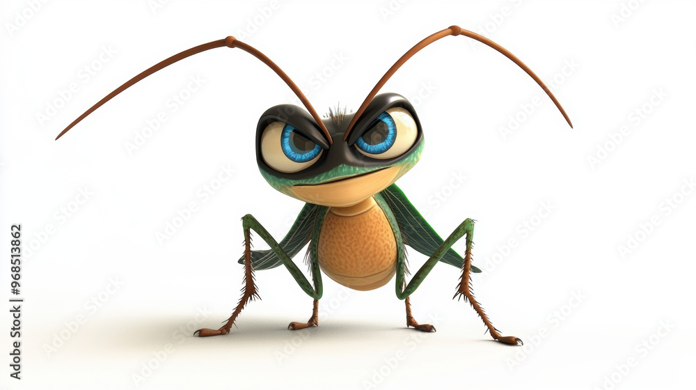 Cartoon Grasshopper. Cartoon Grasshopper.