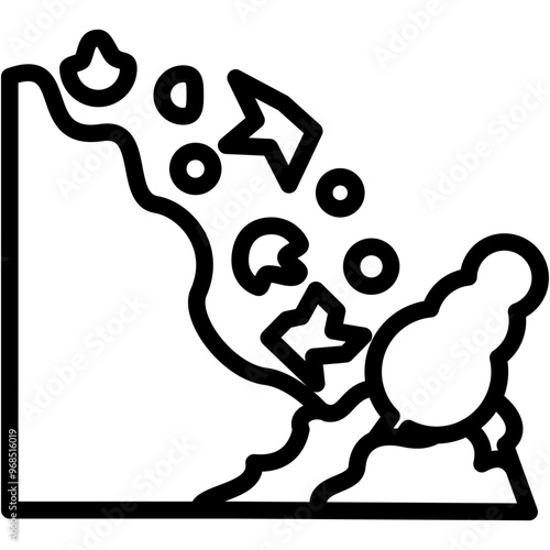 Landslide Icon