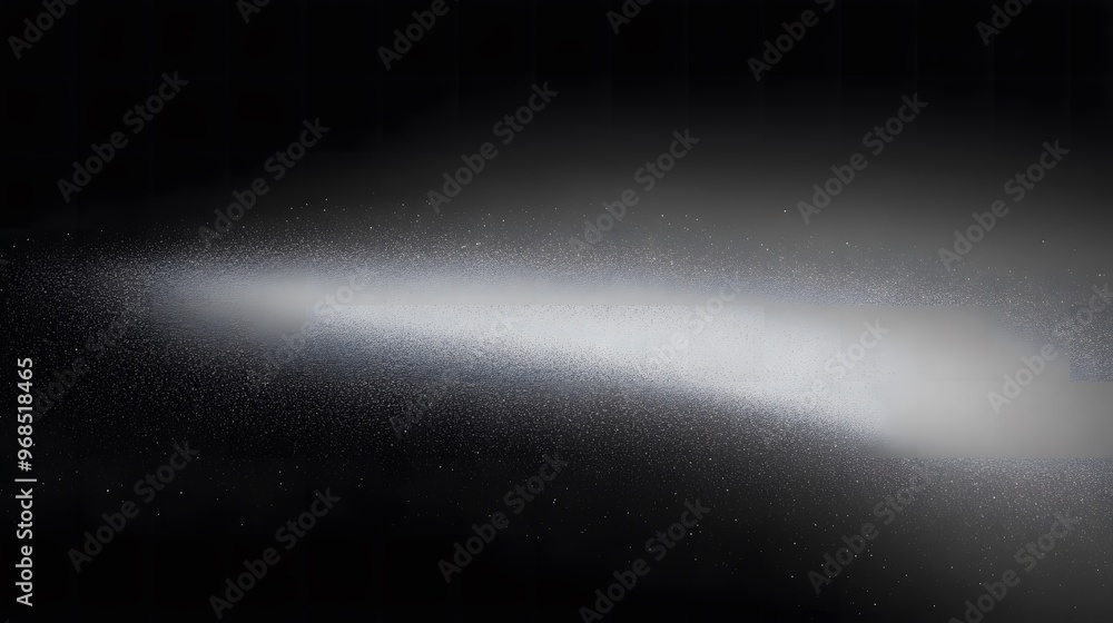 Fototapeta premium Black, white, and gray grainy gradient background with glowing noise texture. This modern and minimalist design is ideal for posters, covers, or headers, providing a sleek and sophisticated backdrop