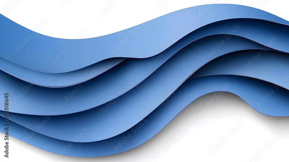 Abstract Blue Wave Pattern Background Abstract Blue Wave Pattern Background