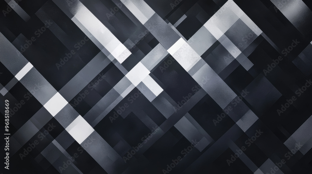 Abstract Black & White. Abstract Black & White.