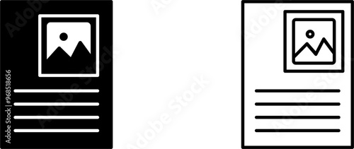 Picture Attachment Vector Icon