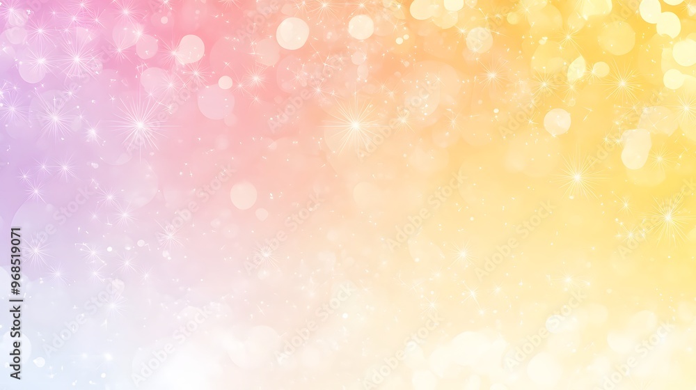Abstract Blurred Background with Sparkling Lights and Pastel Colors Abstract Blurred Background with Sparkling Lights and Pastel Colors