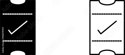 Passes Vector Icon