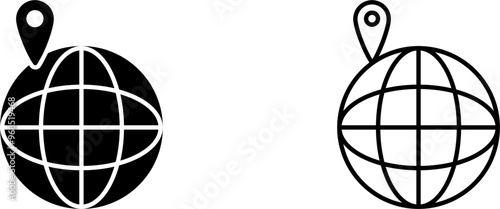 Vacation Spots Vector Icon