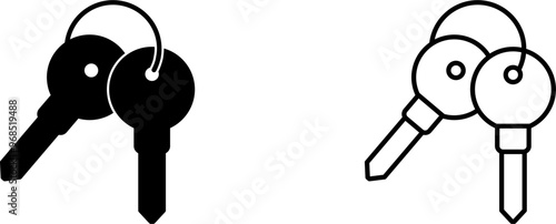 Keys Vector Icon