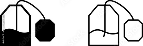 Tea Bag Vector Icon