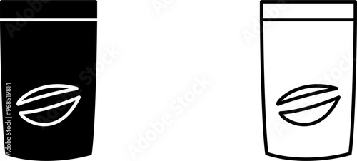 Coffee Bag Vector Icon