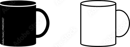 Coffee Mug Vector Icon
