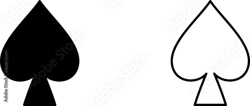 Spade Vector Icon