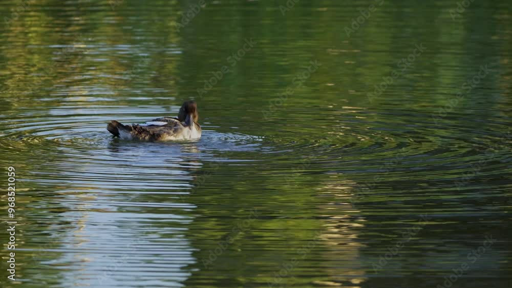 Redhead Duck Pair in Elk Island National Park, Edmonton Redhead Duck Pair in Elk Island National Park, Edmonton