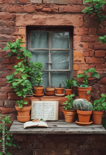 Blooming Window Box Garden