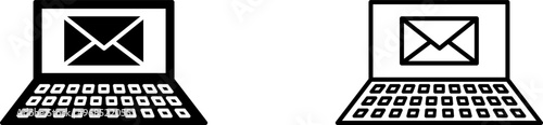 Unique Emails Vector Icon