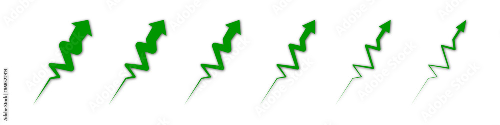 zigzag arrow 3d icon. zig-zag arrows up sign. symbol graph illustration for growth succes finance on business or market
zigzag arrow 3d icon. zig-zag arrows up sign. symbol graph illustration for growth succes finance on business or market