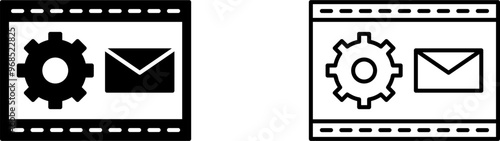 Unique Blogging Service Vector Icon