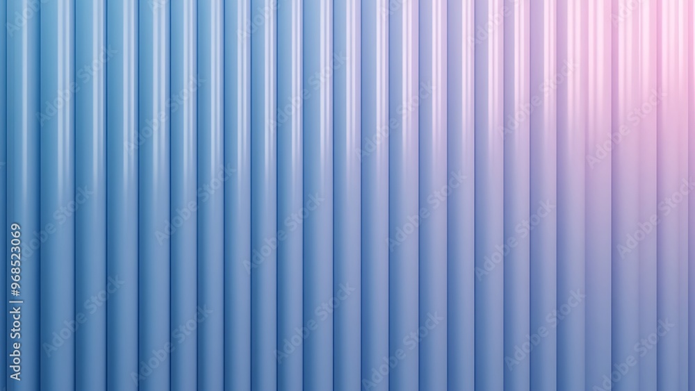 Obraz premium Abstract background design with reeded glass effect, 3d render