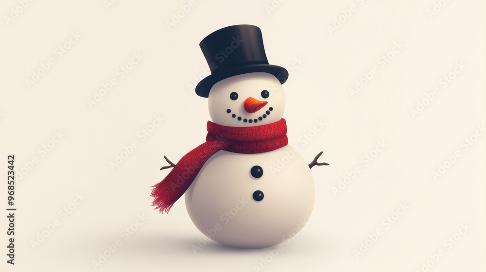 Happy Snowman. Happy Snowman.