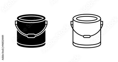 Paint Bucket Vector Icon