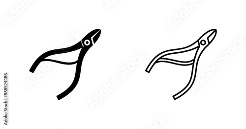 Nippers Vector Icon