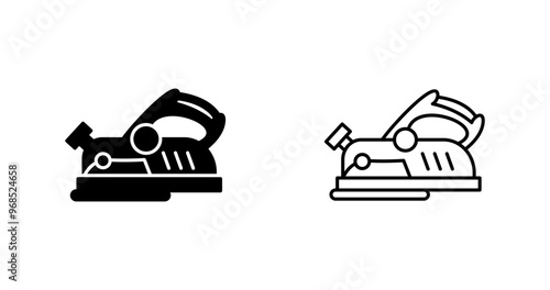 Electric Sanding Vector Icon