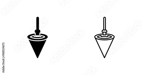 Plumb Bob Vector Icon
