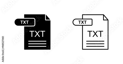TXT Vector Icon
