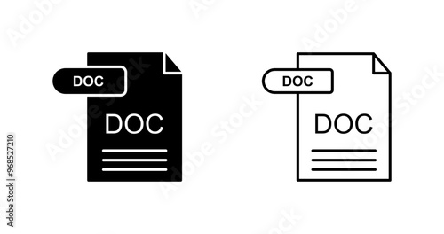 DOC Vector Icon