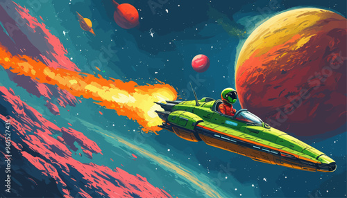 Interstellar Adventure: A Journey Through the Cosmos
