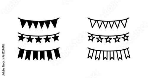 Garlands Vector Icon