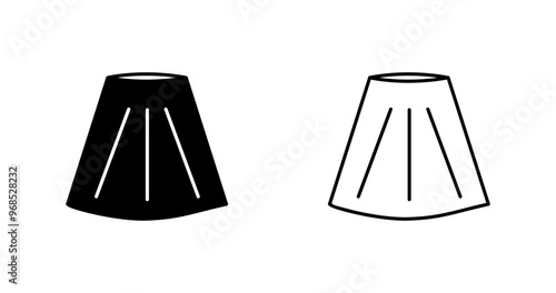 Skirt Vector Icon