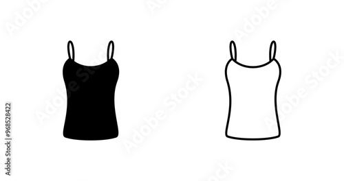 Ladies Vest Vector Icon