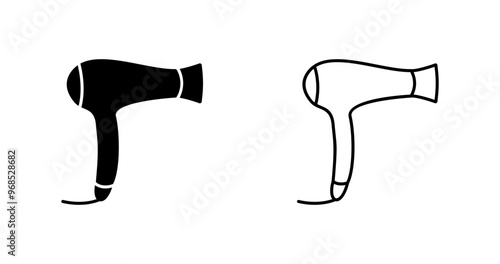 Hair Dryer Vector Icon
