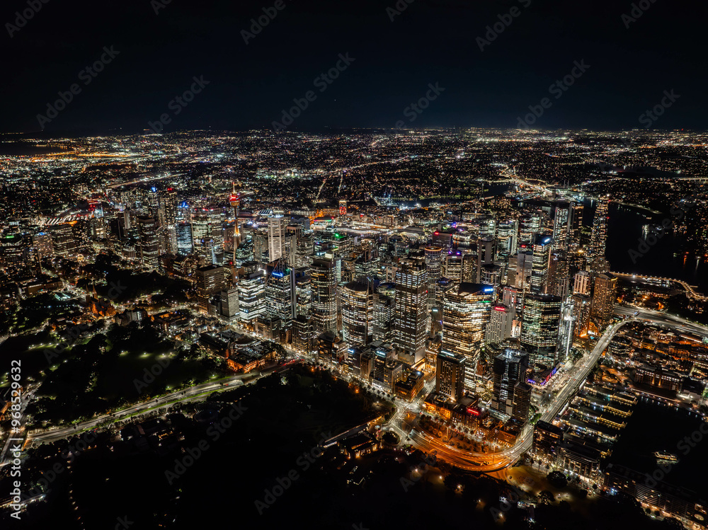 Fototapeta premium Sydney at Night, Australia