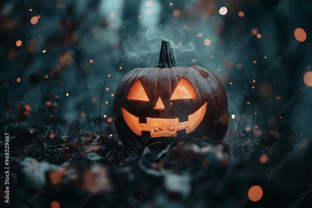 halloween jack o lantern with pumpkin halloween jack o lantern with pumpkin