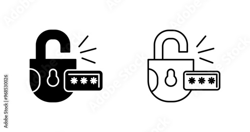 Unlock Vector Icon