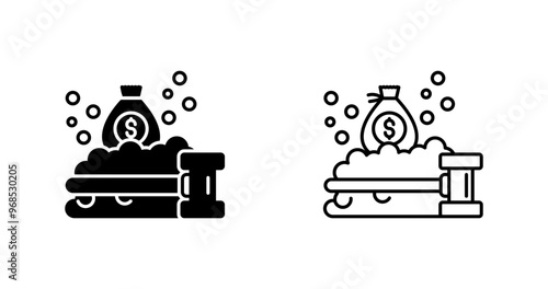 Money Laundering Vector Icon