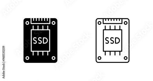 Ssd Vector Icon