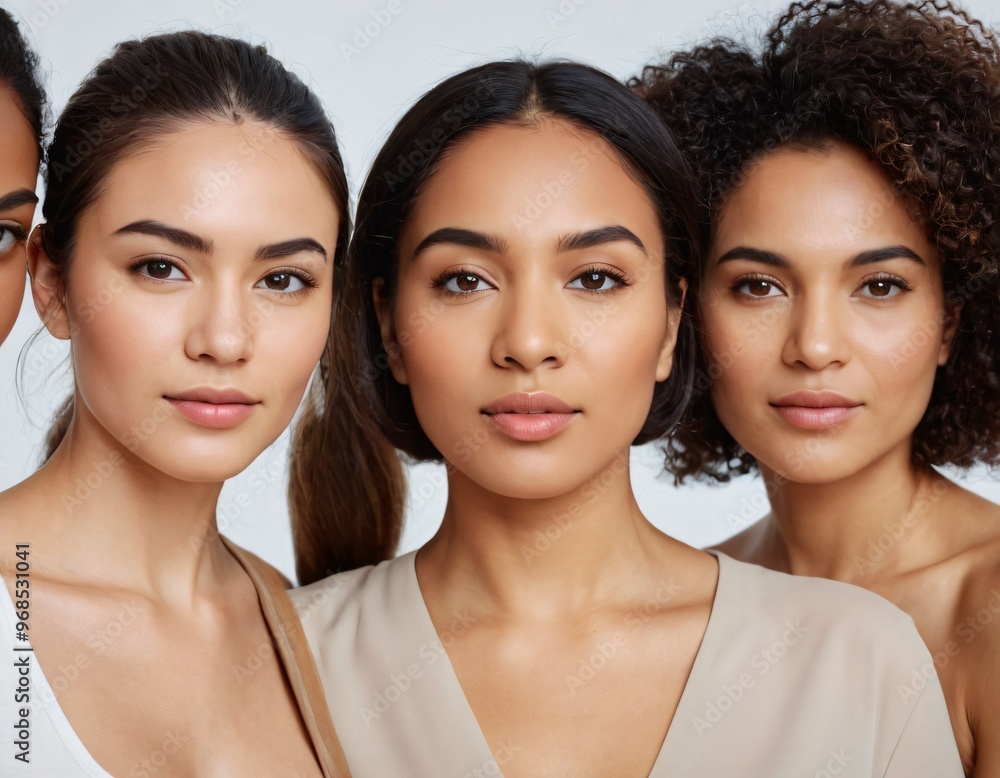 portrait different ethnicity women portrait different ethnicity women