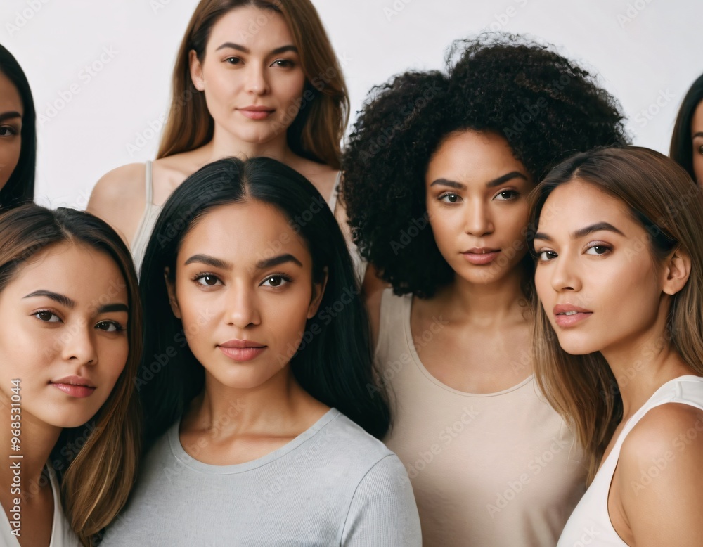 portrait different ethnicity women portrait different ethnicity women