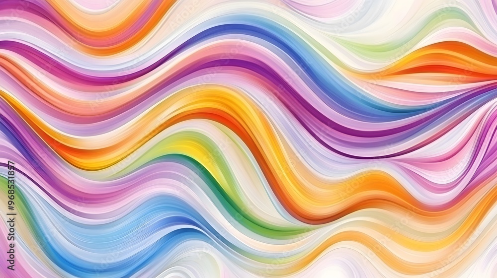 Abstract Colorful Wavy Lines Background Pattern Design Abstract Colorful Wavy Lines Background Pattern Design