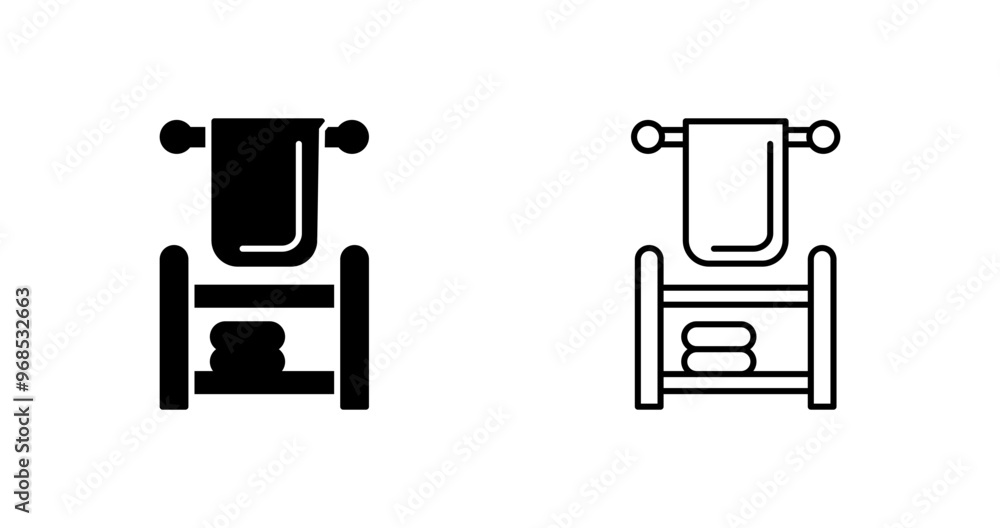 Towel Vector Icon Towel Vector Icon
