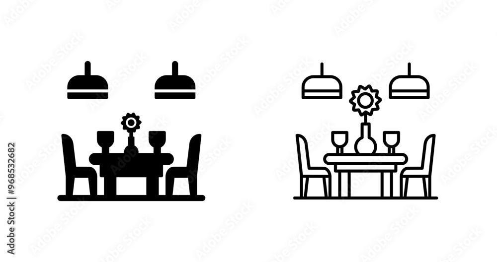 Table Vector Icon Table Vector Icon