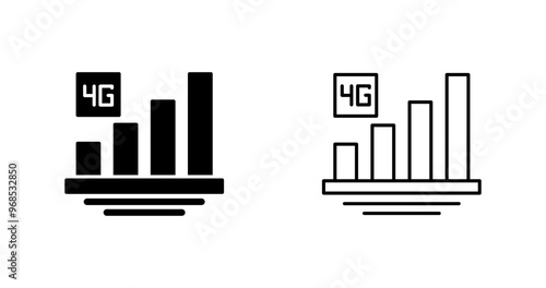 4G Vector Icon