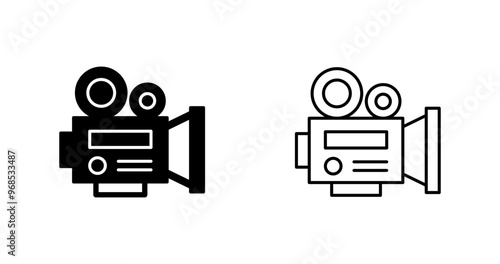 Video Camera Vector Icon
