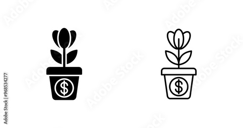 Growth Vector Icon