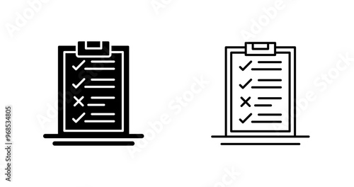 Delivery List Vector Icon