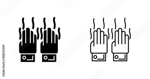 Smelly Hands Vector Icon