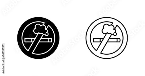No Smoking Vector Icon
