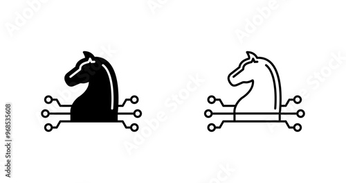 Trojan Vector Icon