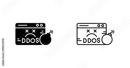 Ddos Vector Icon